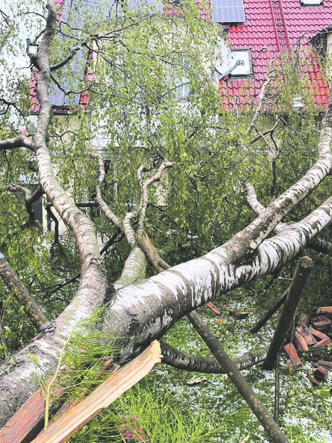 Unwetter in Augsburg