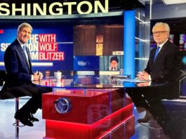 So kennen weltweit viele Millionen TV-Zuschauer Wolf Blitzer als Anchorman des US-Senders CNN.