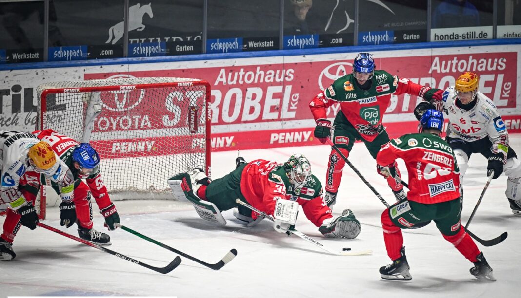 Die Augsburger Panther kassieren gegen Bremerhaven eine 2:5-Niederlage