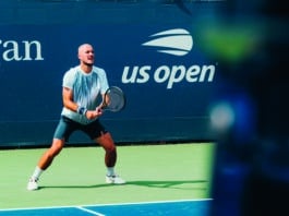 Constantin Frantzen bei den US Open 2024.